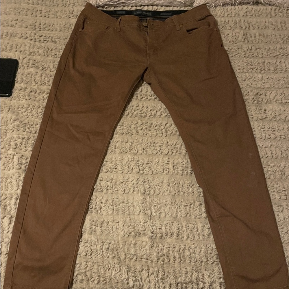 Men's Slim Fit Tan Jeans
